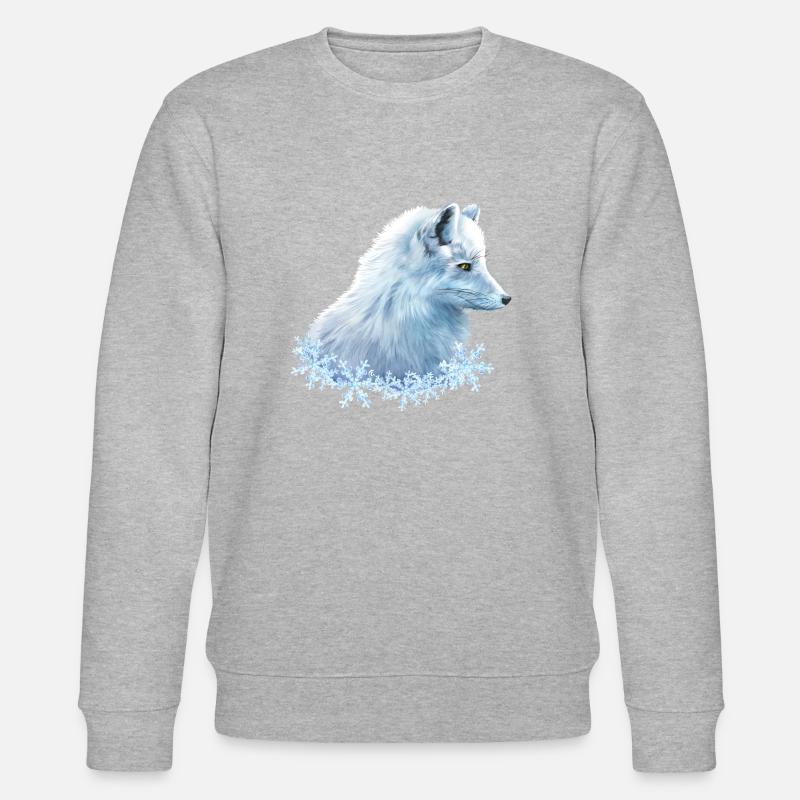 Polarfuchs - Stanley/Stella Unisex Bio-Sweatshirt CHANGER  - Grau meliert