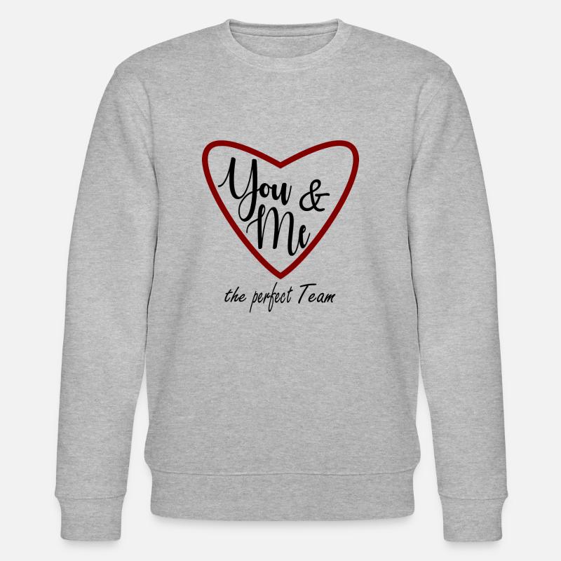 Team, Beste Gruppe, Teamarbeit - Stanley/Stella Unisex Bio-Sweatshirt CHANGER  - Grau meliert