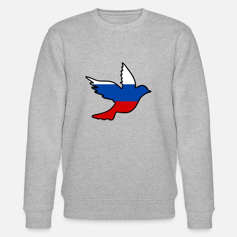 russie - Sweat bio CHANGER Stanley/Stella Unisexe - gris chiné