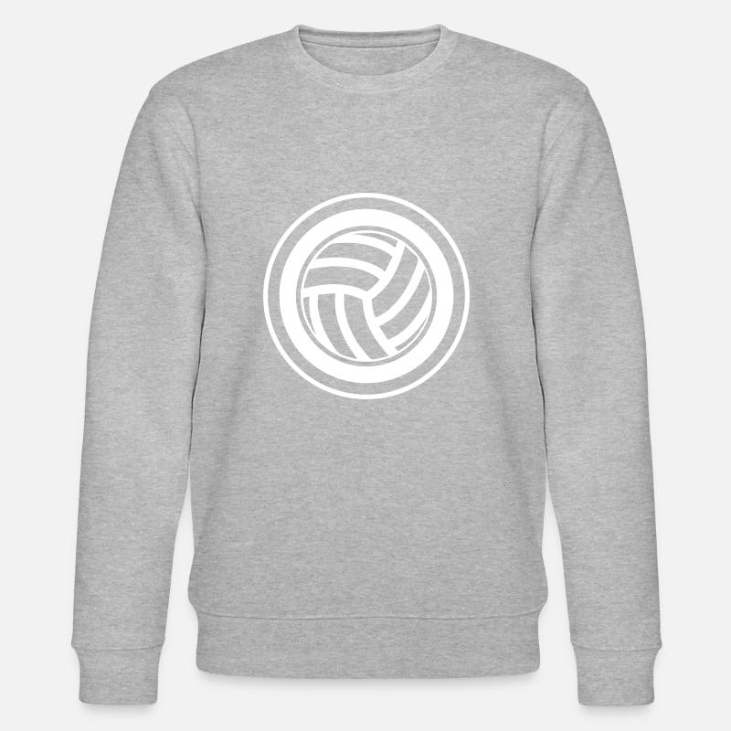 Symbole du volleyball - Sweat bio CHANGER Stanley/Stella Unisexe - gris chiné