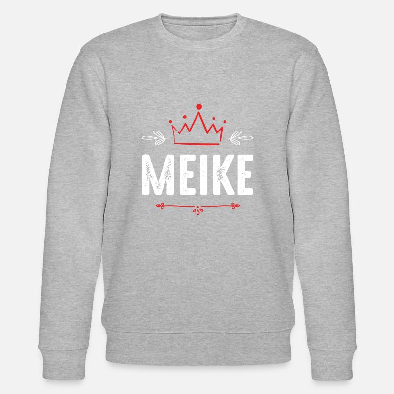 Meike - Stanley/Stella Unisex Bio-Sweatshirt CHANGER  - Grau meliert
