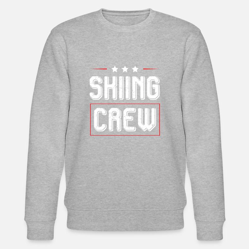 Équipe de ski - Sweat bio CHANGER Stanley/Stella Unisexe - gris chiné