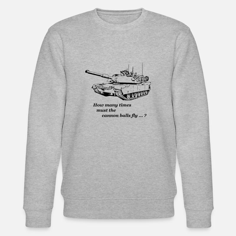 Dylan - Boulets de canon - Sweat bio CHANGER Stanley/Stella Unisexe - gris chiné