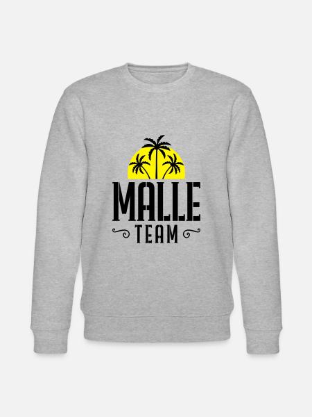 Malle team sun - Stanley/Stella CHANGER Unisex Organic Sweatshirt - heather grey