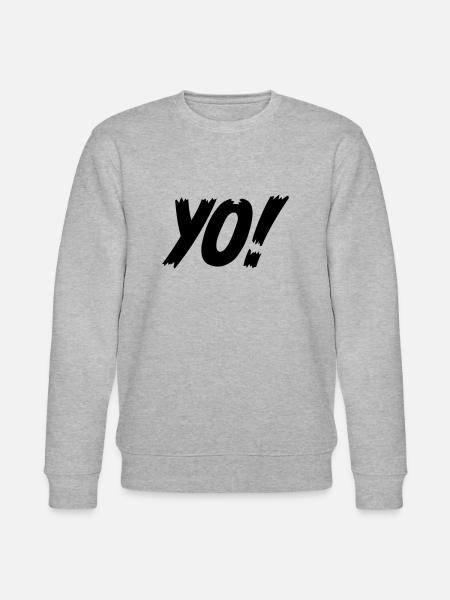 YO! - Stanley/Stella CHANGER Unisex Organic Sweatshirt - heather grey