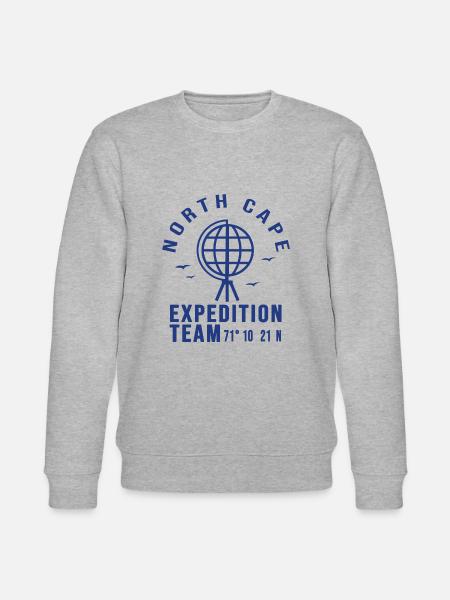 Nordkap - Stanley/Stella Unisex Bio-Sweatshirt CHANGER - Grau meliert