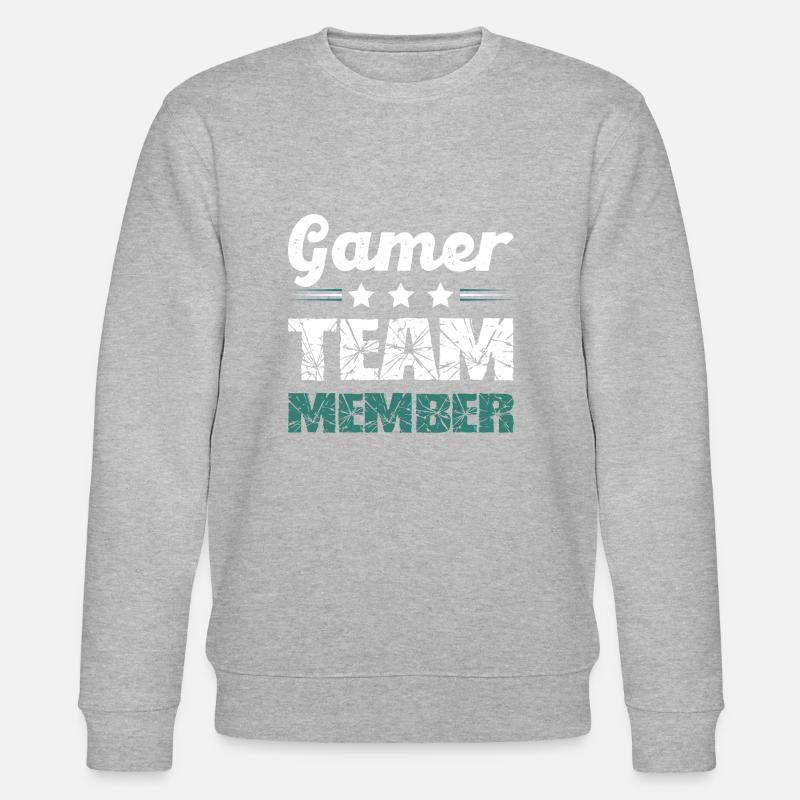 Équipe de joueurs - Sweat bio CHANGER Stanley/Stella Unisexe - gris chiné