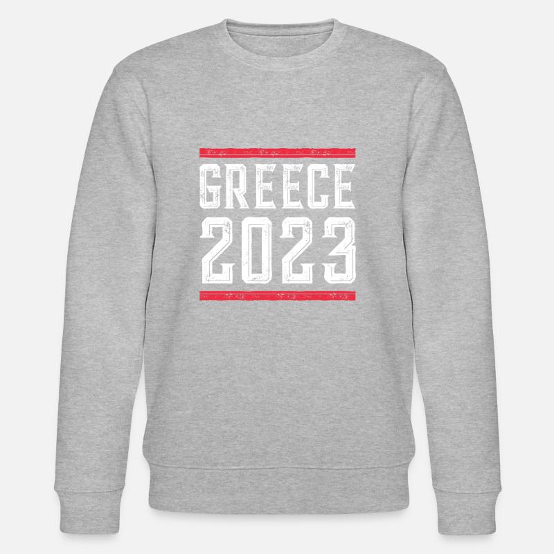 Greece 2023 - Stanley/Stella CHANGER Unisex Organic Sweatshirt - heather grey