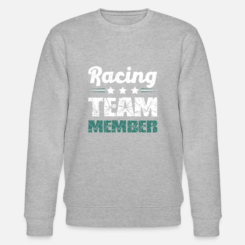 Racing Team - Stanley/Stella Unisex Bio-Sweatshirt CHANGER  - Grau meliert