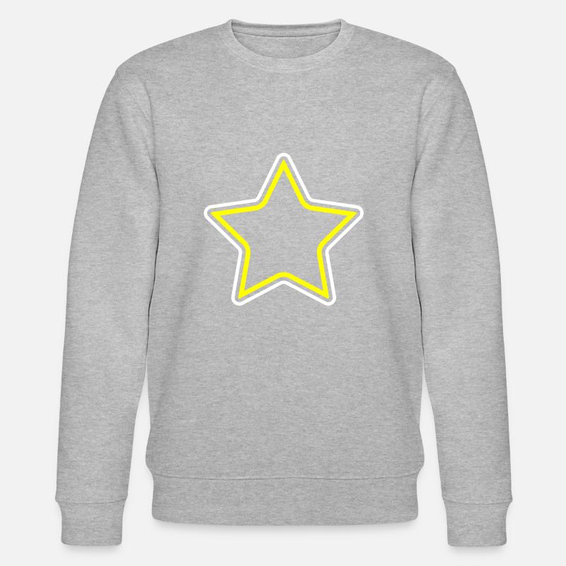 Stern Symbol - Stanley/Stella Unisex Bio-Sweatshirt CHANGER  - Grau meliert