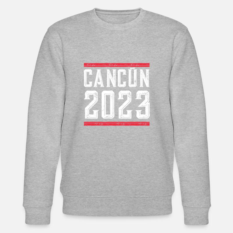 Cancun 2023 - Stanley/Stella Unisex Bio-Sweatshirt CHANGER  - Grau meliert