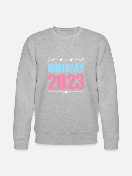 Norway 2023 - Stanley/Stella CHANGER Unisex Organic Sweatshirt - heather grey