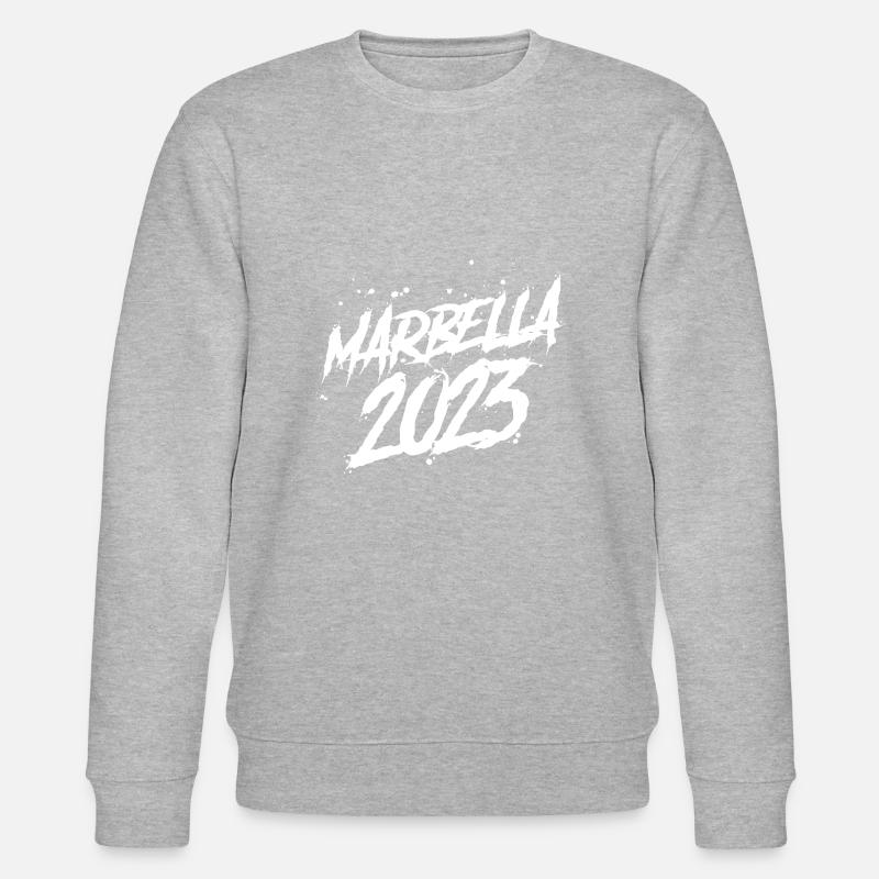 Marbella 2023 - Sweat bio CHANGER Stanley/Stella Unisexe - gris chiné