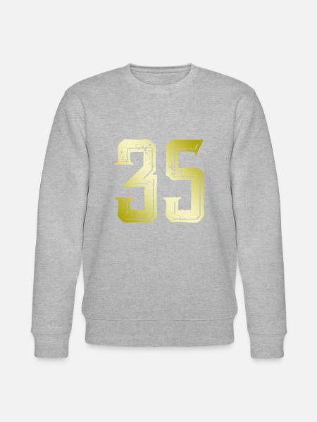 Symbole numérique 35 - Sweat bio CHANGER Stanley/Stella Unisexe - gris chiné