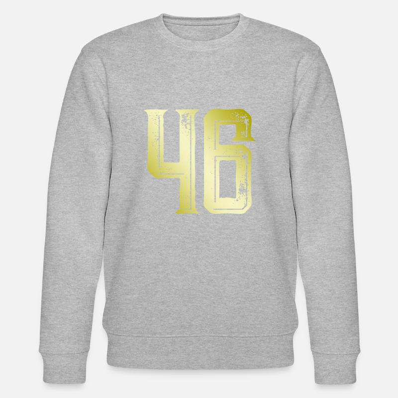 46 Symbole numérique - Sweat bio CHANGER Stanley/Stella Unisexe - gris chiné