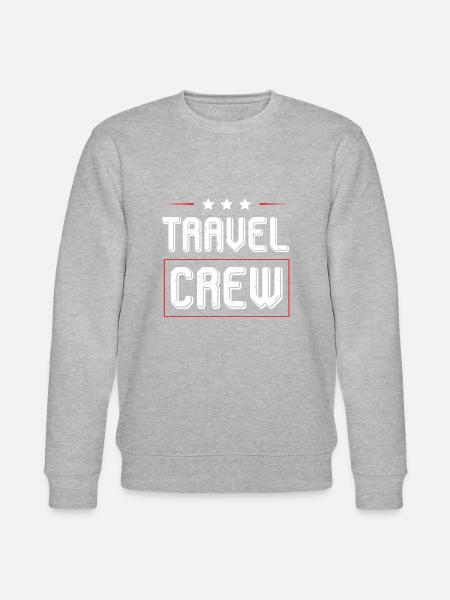 Travel Crew - Stanley/Stella CHANGER Unisex Organic Sweatshirt - heather grey