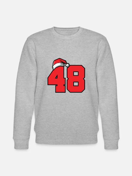 48 Numéro Noël - Sweat bio CHANGER Stanley/Stella Unisexe - gris chiné