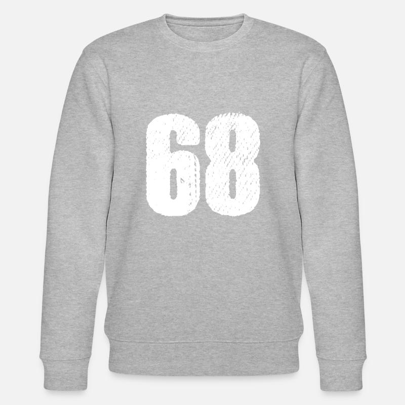 Maillot à 68 numéros - Sweat bio CHANGER Stanley/Stella Unisexe - gris chiné