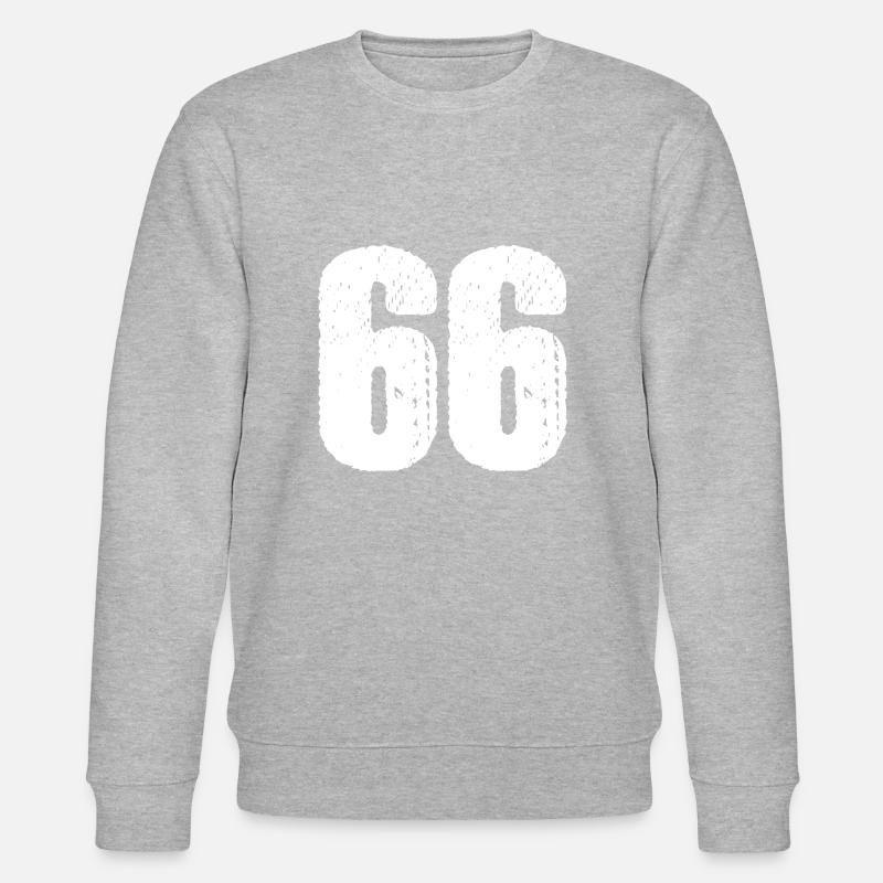 Maillot à 66 numéros - Sweat bio CHANGER Stanley/Stella Unisexe - gris chiné
