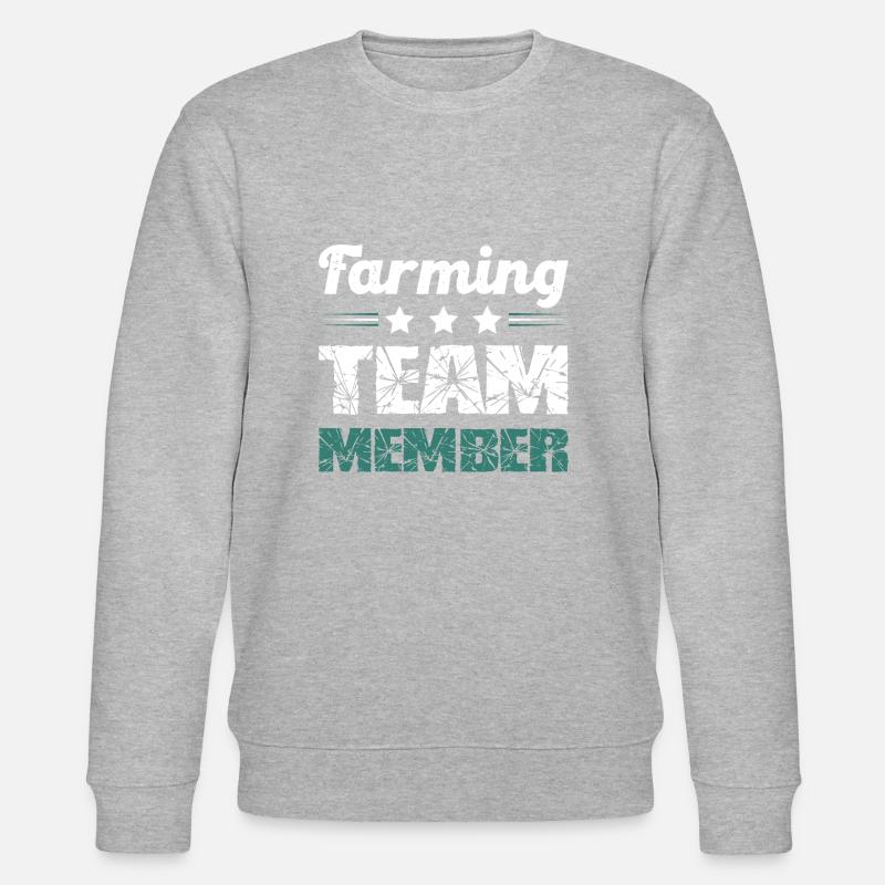Équipe agricole - Sweat bio CHANGER Stanley/Stella Unisexe - gris chiné