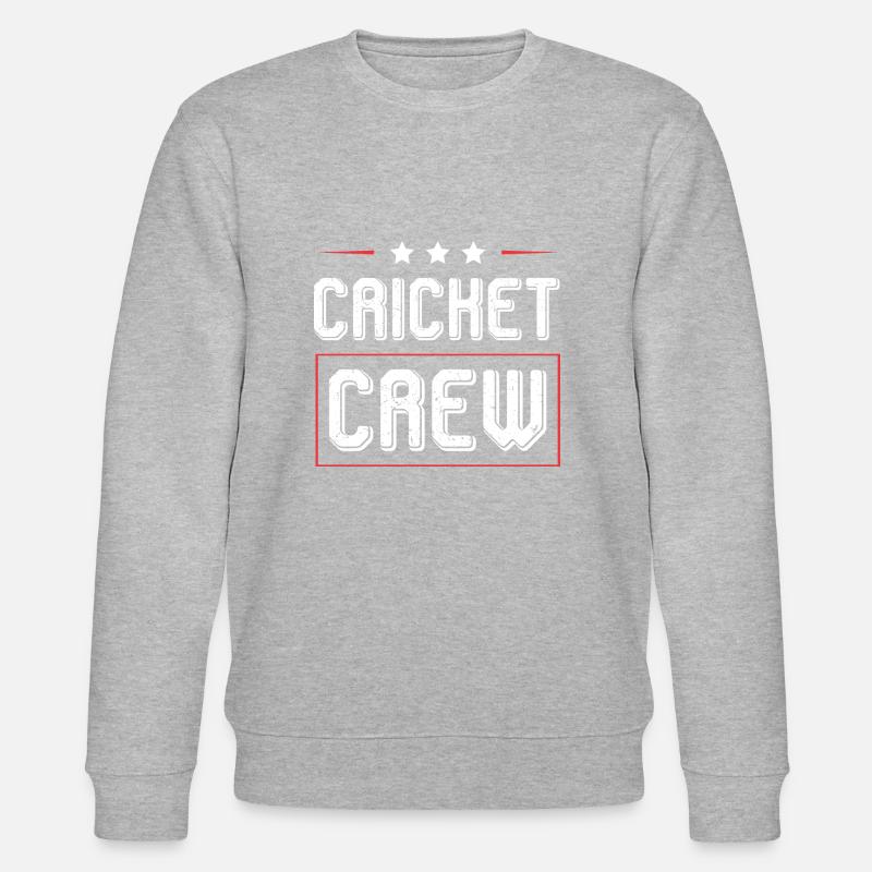 Équipe de cricket - Sweat bio CHANGER Stanley/Stella Unisexe - gris chiné