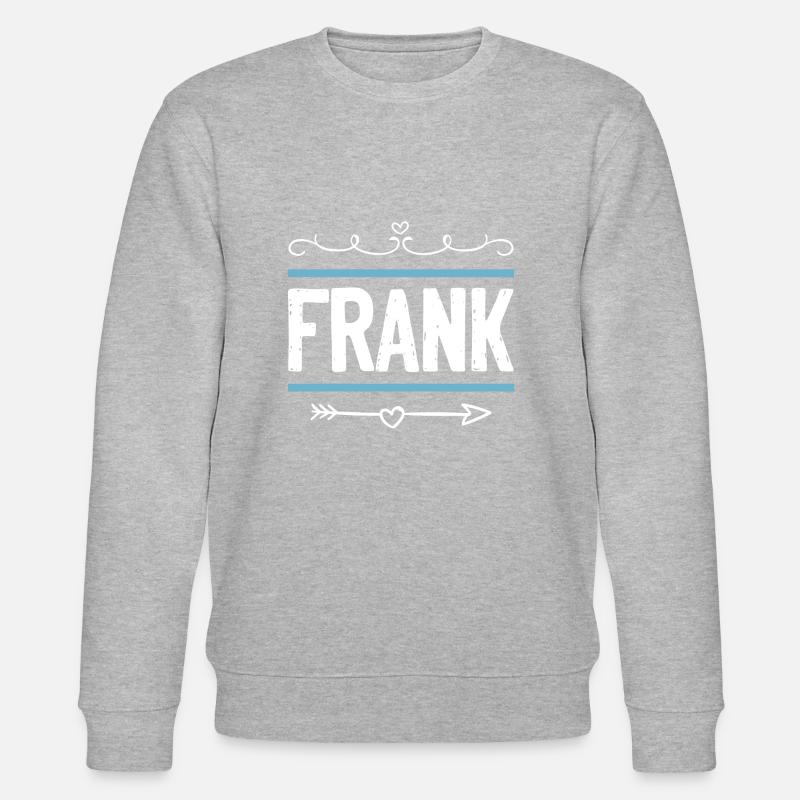 Frank - Stanley/Stella Unisex Bio-Sweatshirt CHANGER  - Grau meliert