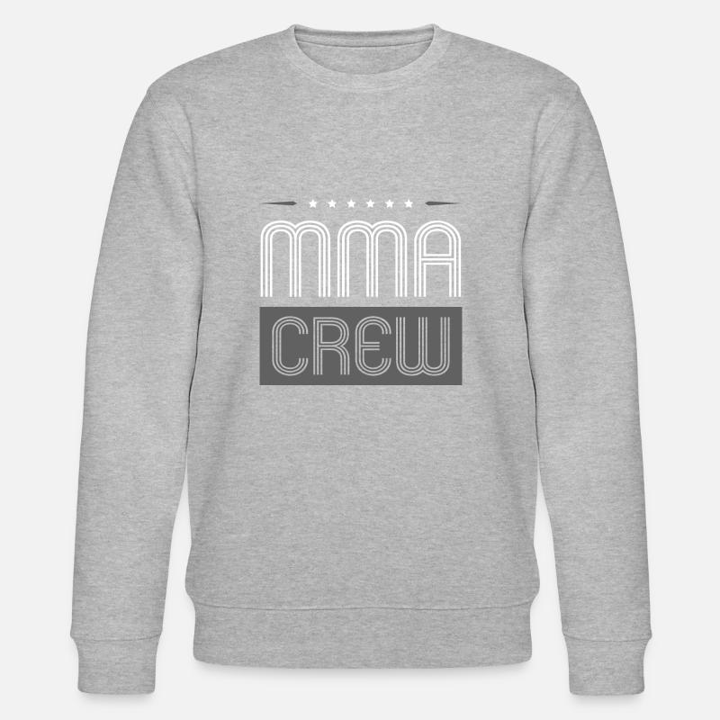 Mma Crew - Stanley/Stella Unisex Bio-Sweatshirt CHANGER  - Grau meliert