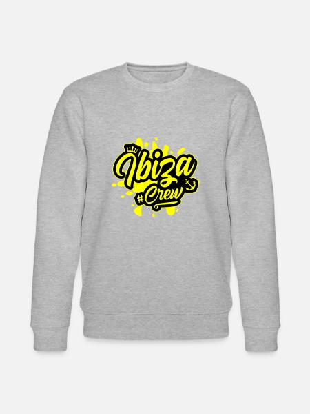 Ibiza Crew - Stanley/Stella CHANGER Unisex Organic Sweatshirt - heather grey