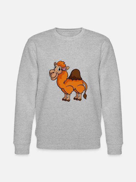 Dromedar - Stanley/Stella Unisex Bio-Sweatshirt CHANGER - Grau meliert