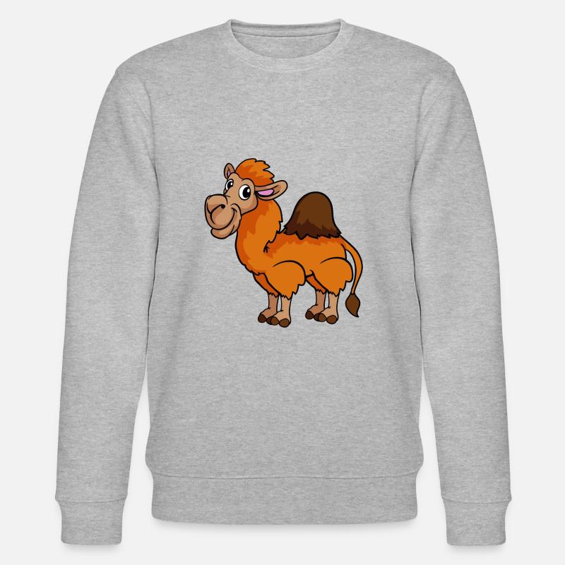 Dromedar - Stanley/Stella Unisex Bio-Sweatshirt CHANGER  - Grau meliert