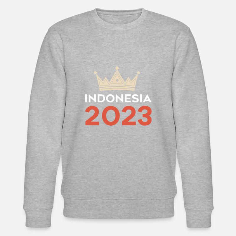 Indonesia 2023 - Stanley/Stella Unisex Bio-Sweatshirt CHANGER  - Grau meliert