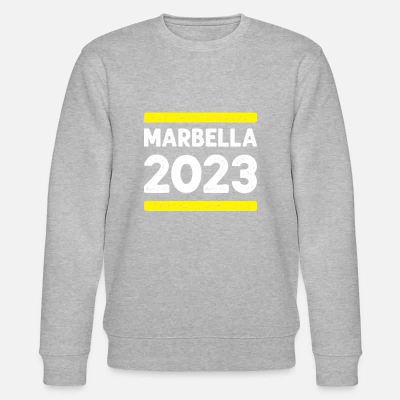 Marbella 2023 - Sweat bio CHANGER Stanley/Stella Unisexe - gris chiné
