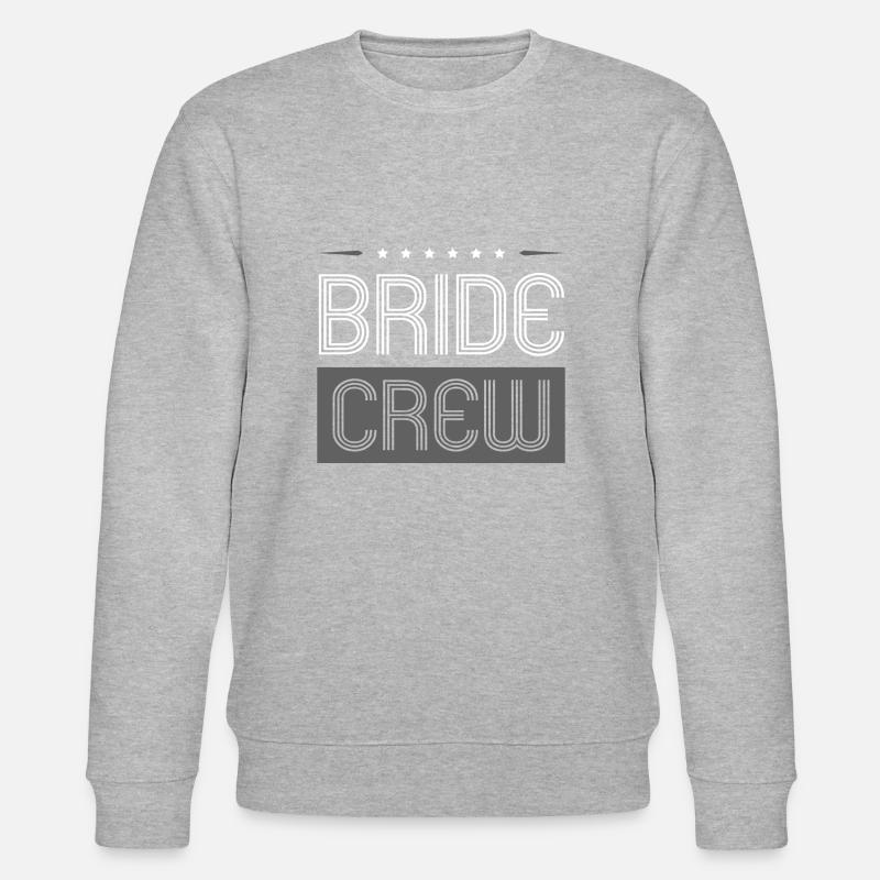 Équipage de la mariée - Sweat bio CHANGER Stanley/Stella Unisexe - gris chiné