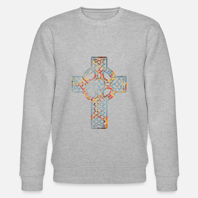 croix 1 e 19 - Sweat bio CHANGER Stanley/Stella Unisexe - gris chiné