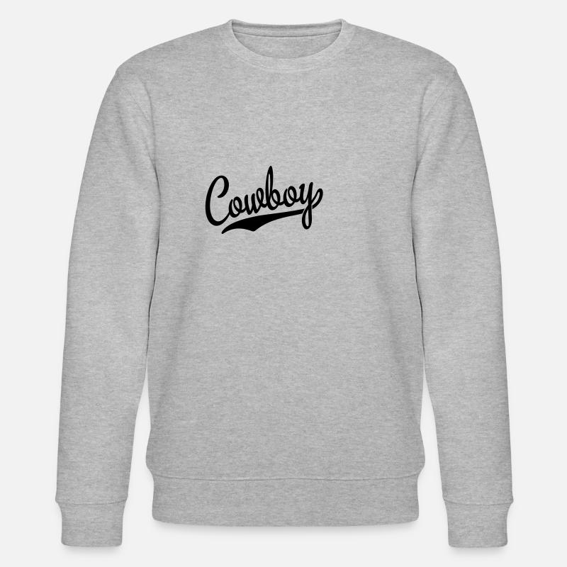 Cowboy - Sweat bio CHANGER Stanley/Stella Unisexe - gris chiné