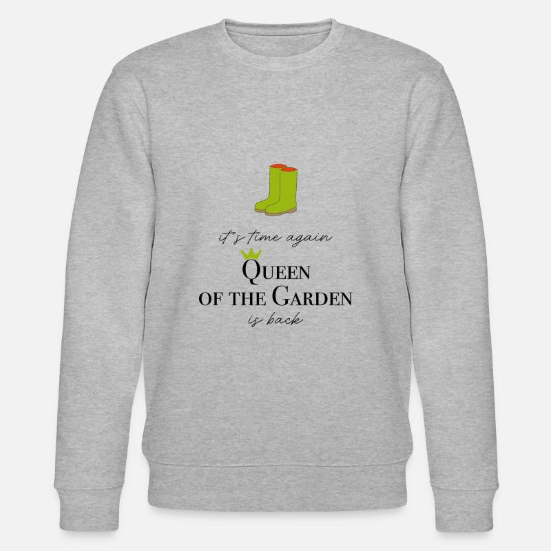 Garten - Stanley/Stella Unisex Bio-Sweatshirt CHANGER  - Grau meliert