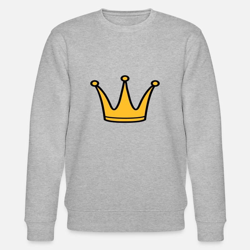Crown - Stanley/Stella CHANGER Unisex Organic Sweatshirt - heather grey