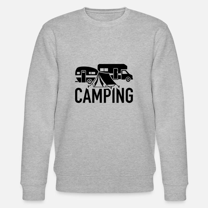 camping - Stanley/Stella CHANGER Unisex Organic Sweatshirt - heather grey