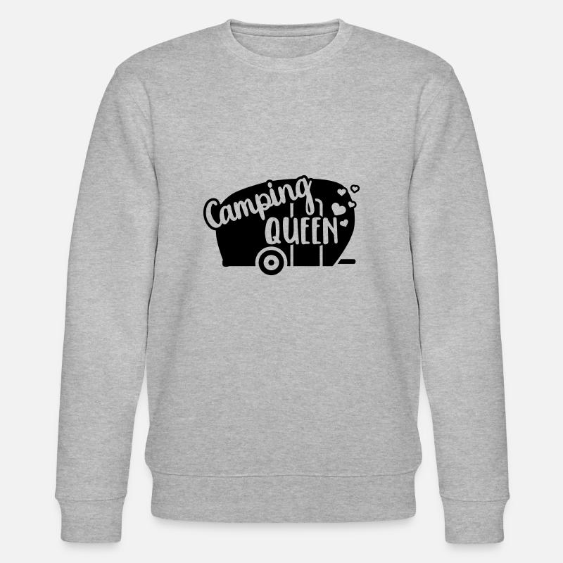 Wohnwagen - Stanley/Stella Unisex Bio-Sweatshirt CHANGER  - Grau meliert