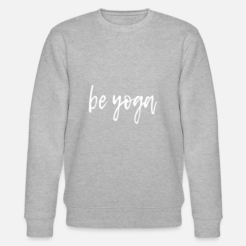 be yoga - Sweat bio CHANGER Stanley/Stella Unisexe - gris chiné