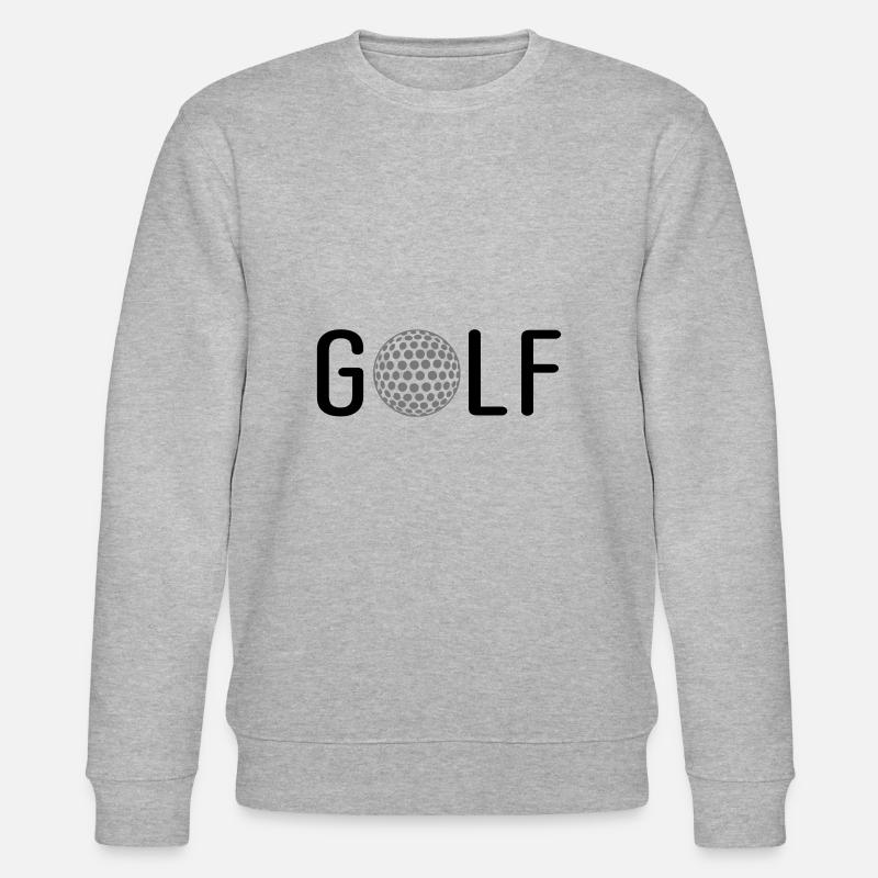 Le golf - Sweat bio CHANGER Stanley/Stella Unisexe - gris chiné