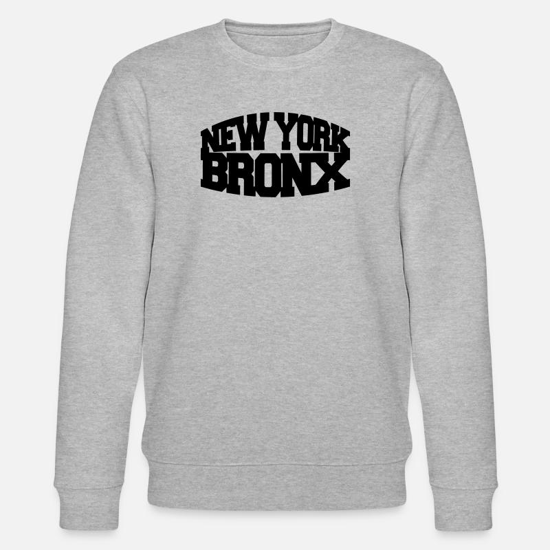 Bronx à New York - Sweat bio CHANGER Stanley/Stella Unisexe - gris chiné