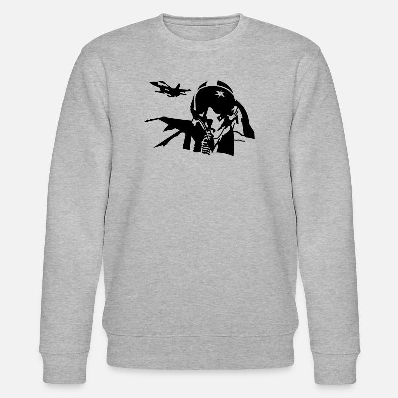 pilot_2 - Stanley/Stella CHANGER Unisex Organic Sweatshirt - heather grey