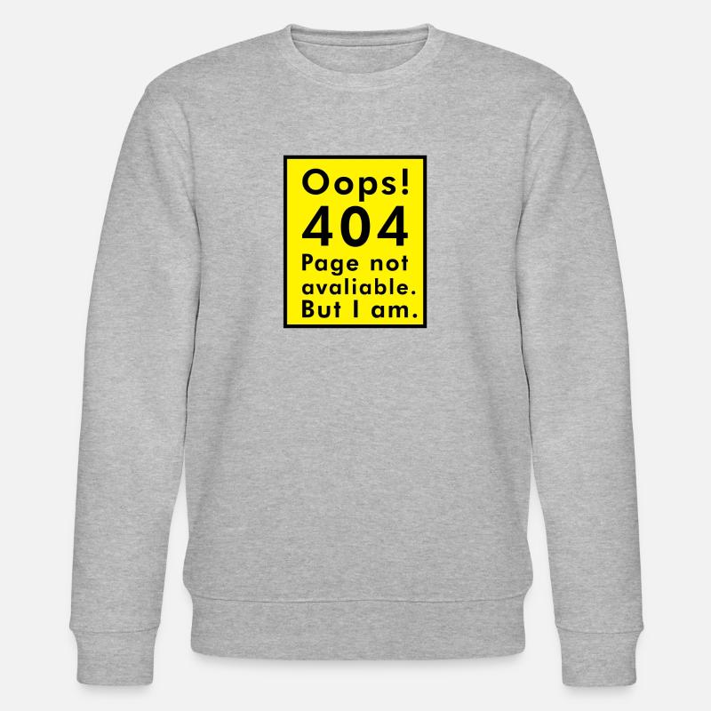 404 error - Stanley/Stella CHANGER Unisex Organic Sweatshirt - heather grey
