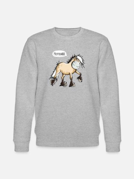 Hottehüüü Norweger - Stanley/Stella Unisex Bio-Sweatshirt CHANGER  - Grau meliert