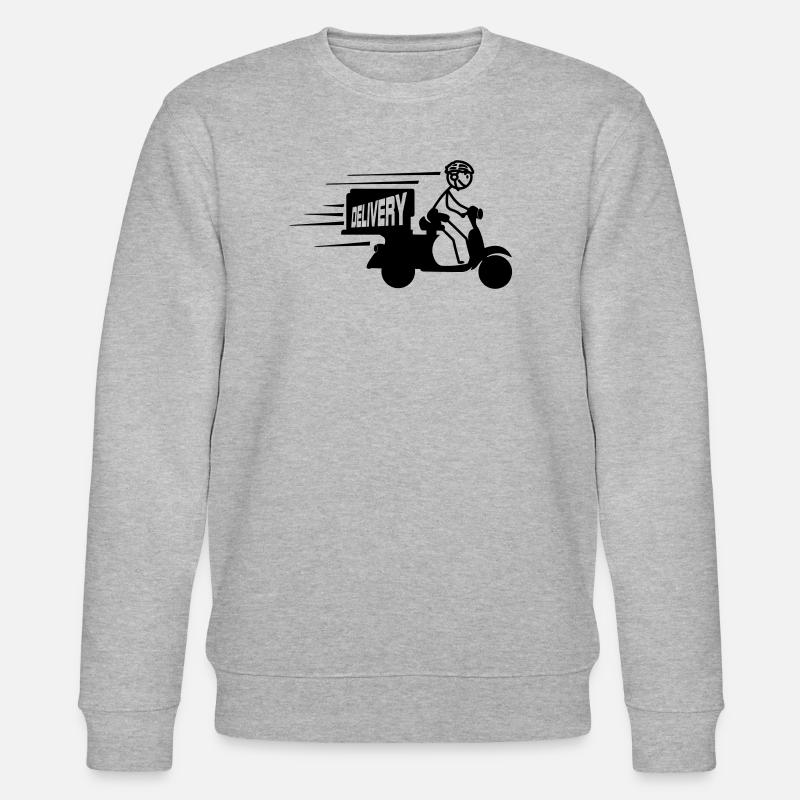 Scooter-Paket oder SMS-Lieferung - Stanley/Stella Unisex Bio-Sweatshirt CHANGER  - Grau meliert