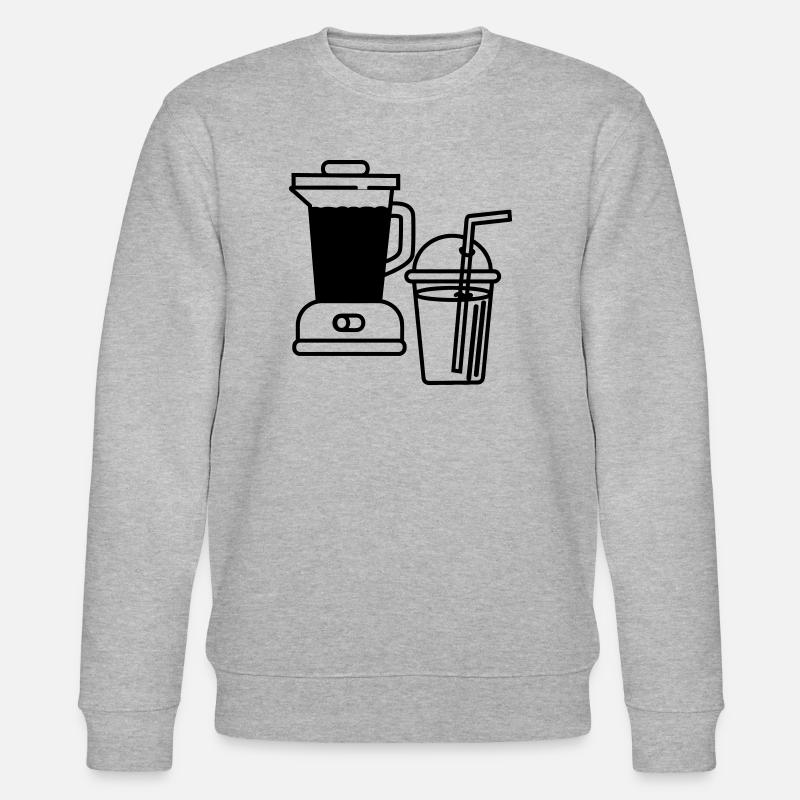 Mixer und Smoothie - Stanley/Stella Unisex Bio-Sweatshirt CHANGER  - Grau meliert