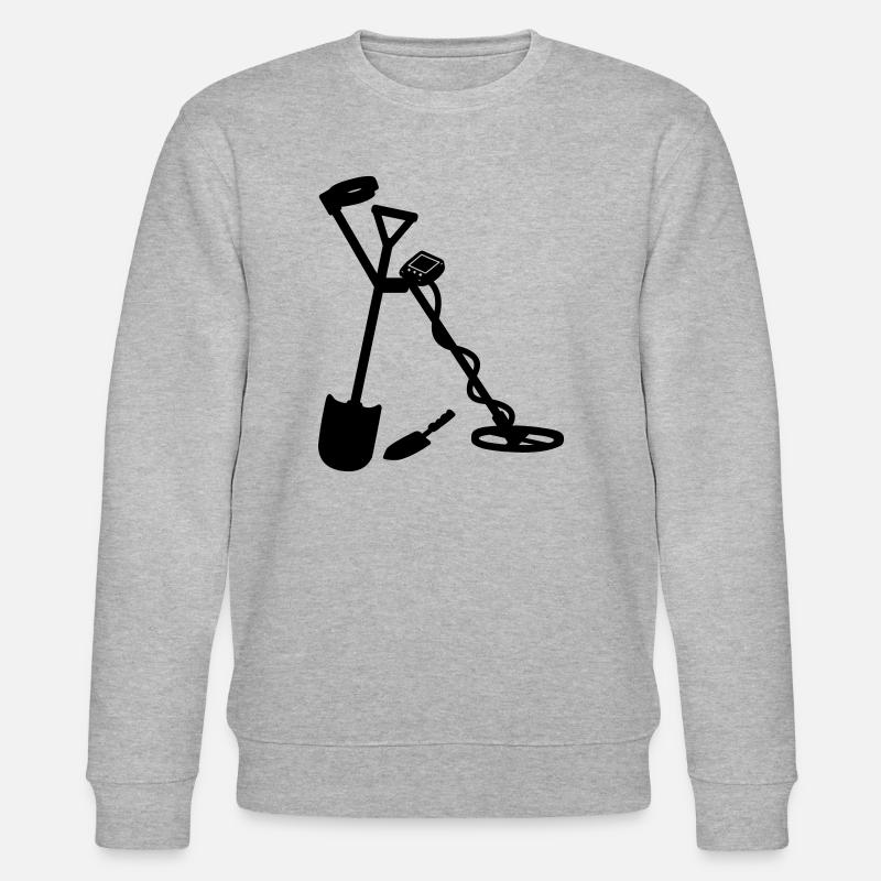 Metalldetektor - Stanley/Stella Unisex Bio-Sweatshirt CHANGER  - Grau meliert