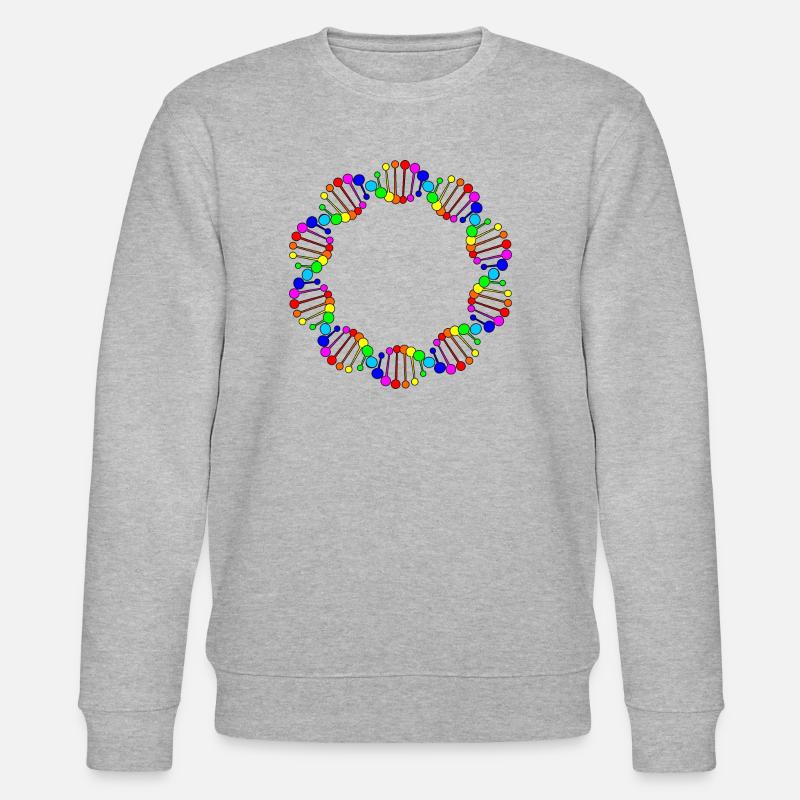 ADN ADN arc-en-ciel - Sweat bio CHANGER Stanley/Stella Unisexe - gris chiné