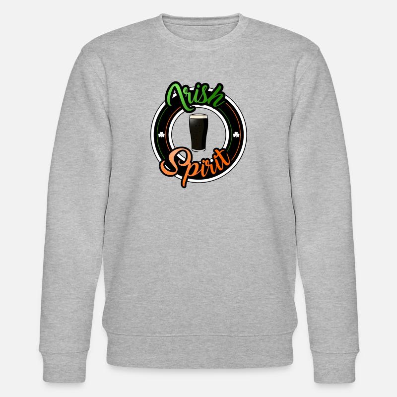 Irish Spirit - Sweat bio CHANGER Stanley/Stella Unisexe - gris chiné